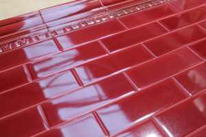 Burgundy Victorian Wall Tiles