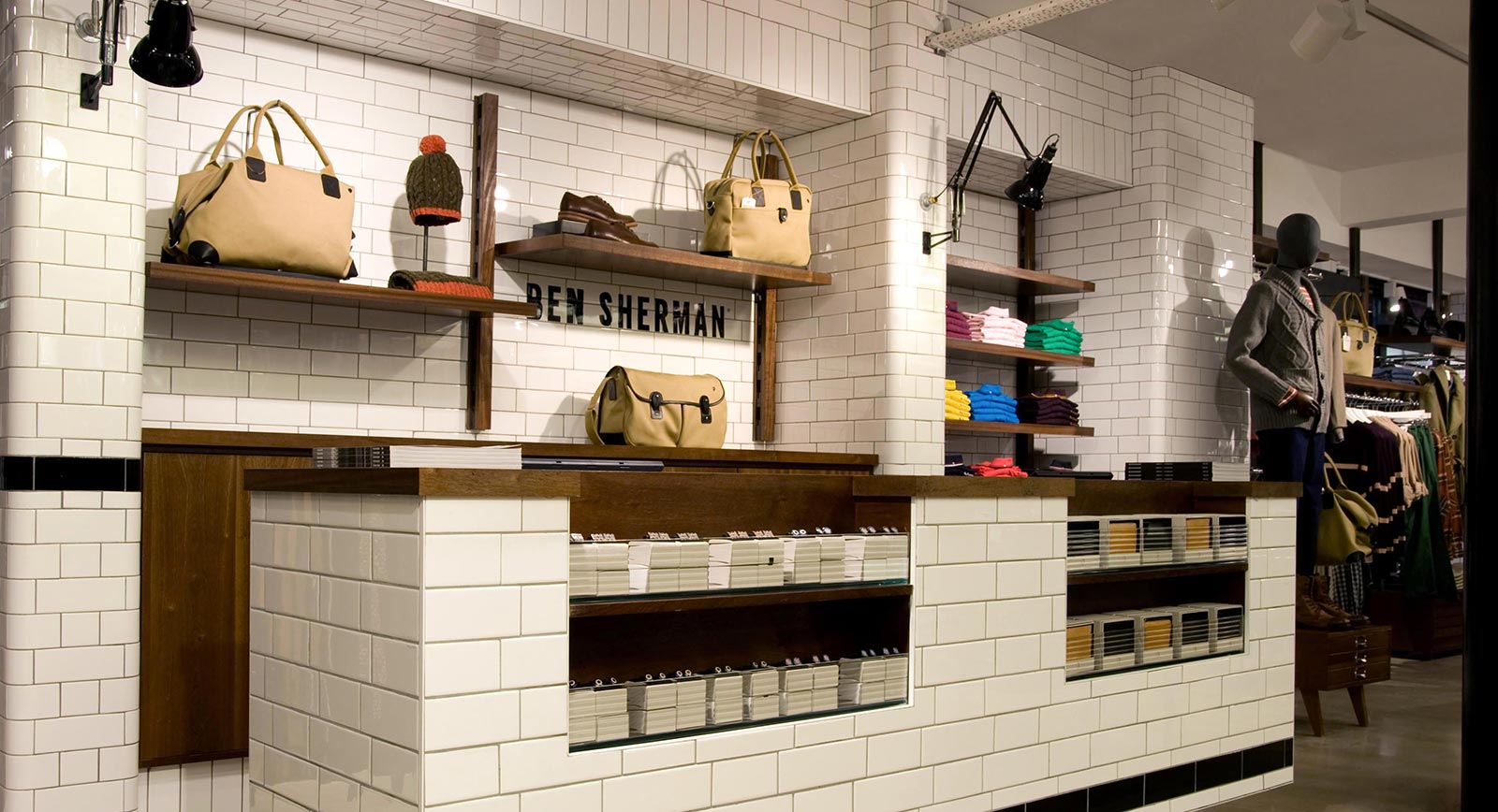 White Brick Field Tiles