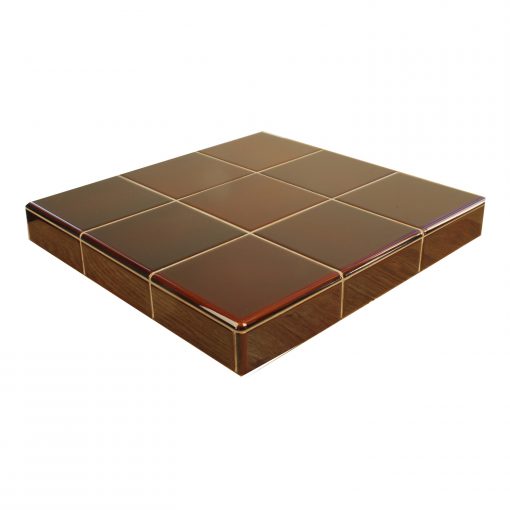 Teapot Brown Ceramic Fireplace Tiles