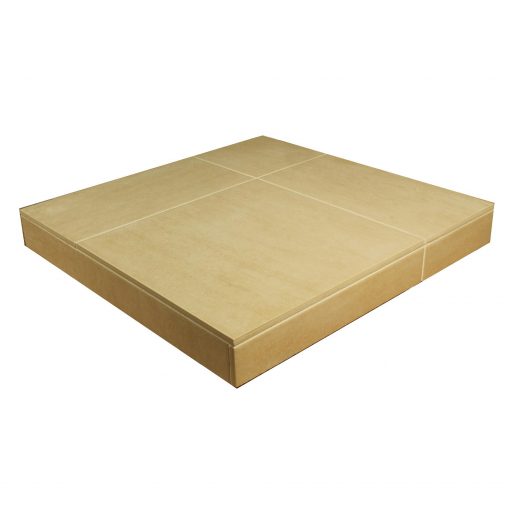 Portland Beige Unglazed Porcelain Fireplace Tiles