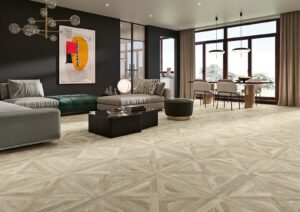 Parquet Wood Effect Anti-Slip Tiles