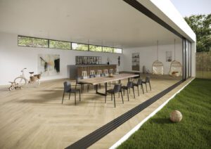 Parquet Wood Effect Anti-Slip Tiles