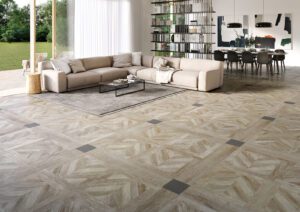 Parquet Wood Effect Anti-Slip Tiles