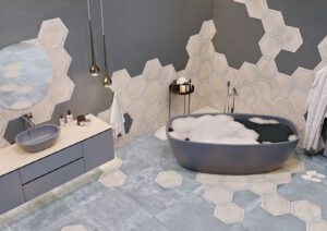 Parquet Wood Effect Anti-Slip Tiles