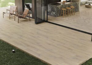 Parquet Wood Effect Anti-Slip Tiles