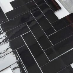 Black Eco Brick Slip