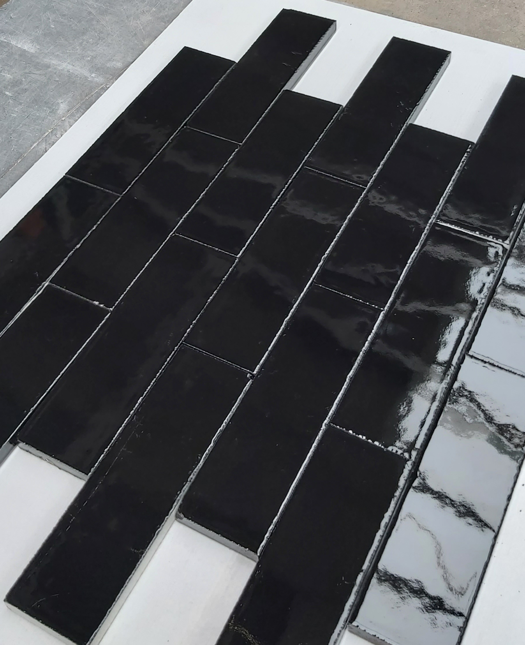 Black Eco Brick Slip