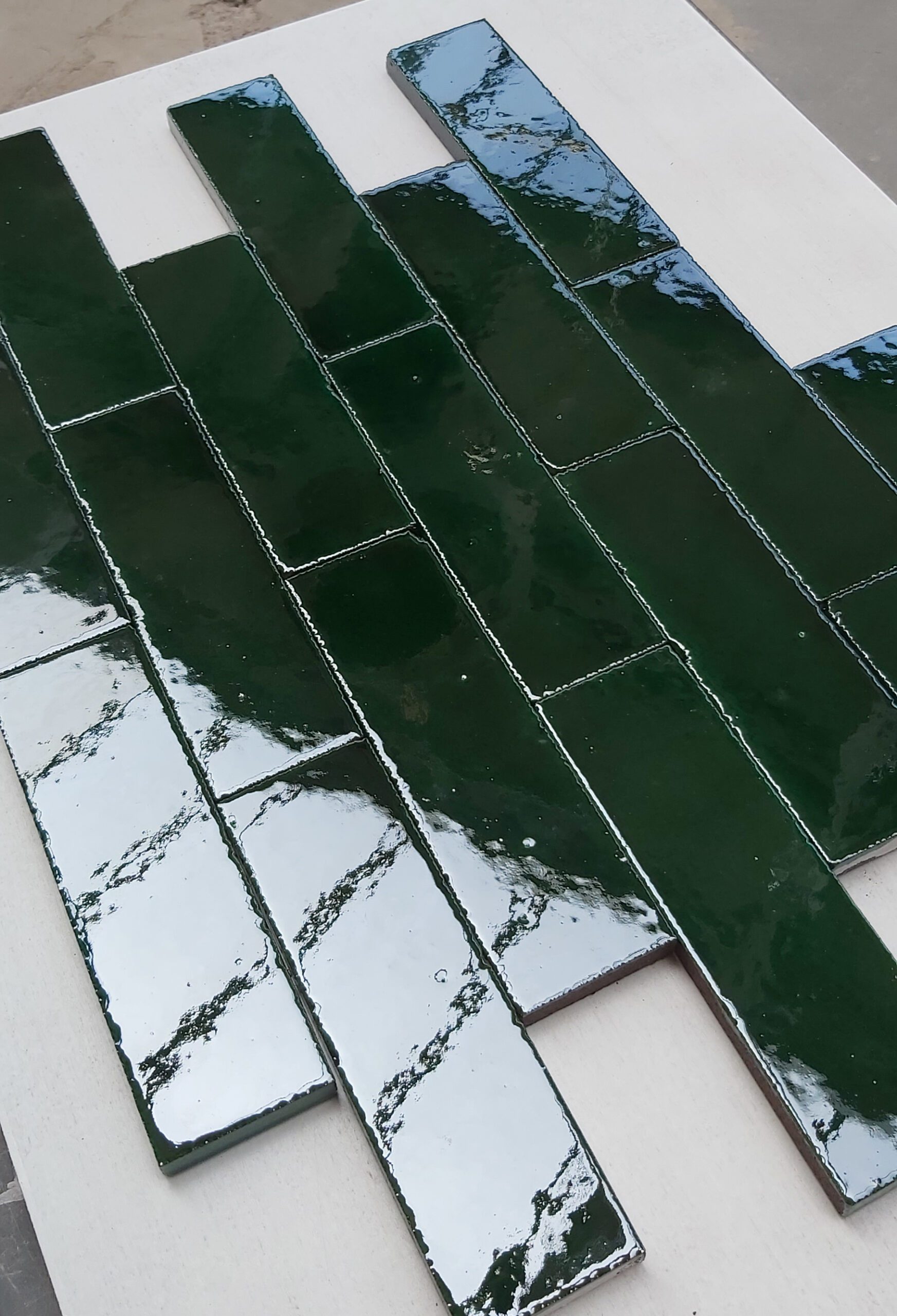 Victorian Green Eco Brick Slip