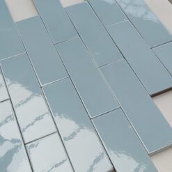 Winter Morning Glazed Brick Slip