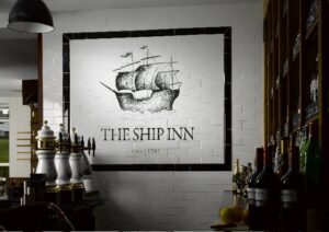 Ship Inn Bespoke Tiles