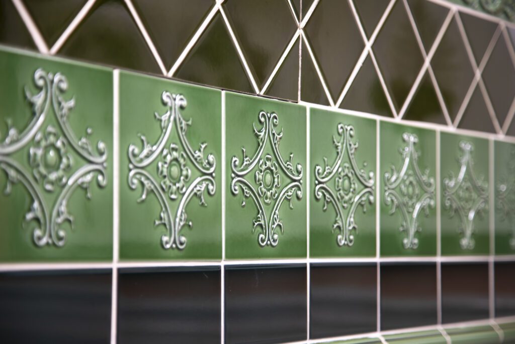 Tiles at Kew Gardens