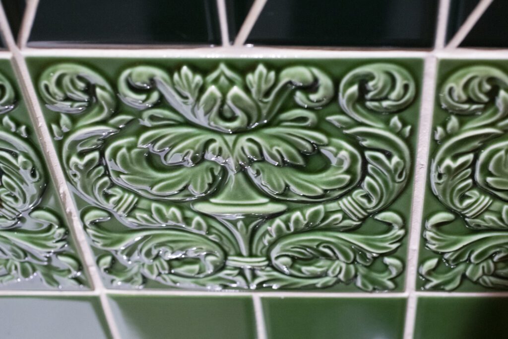 Tiles at Kew Gardens