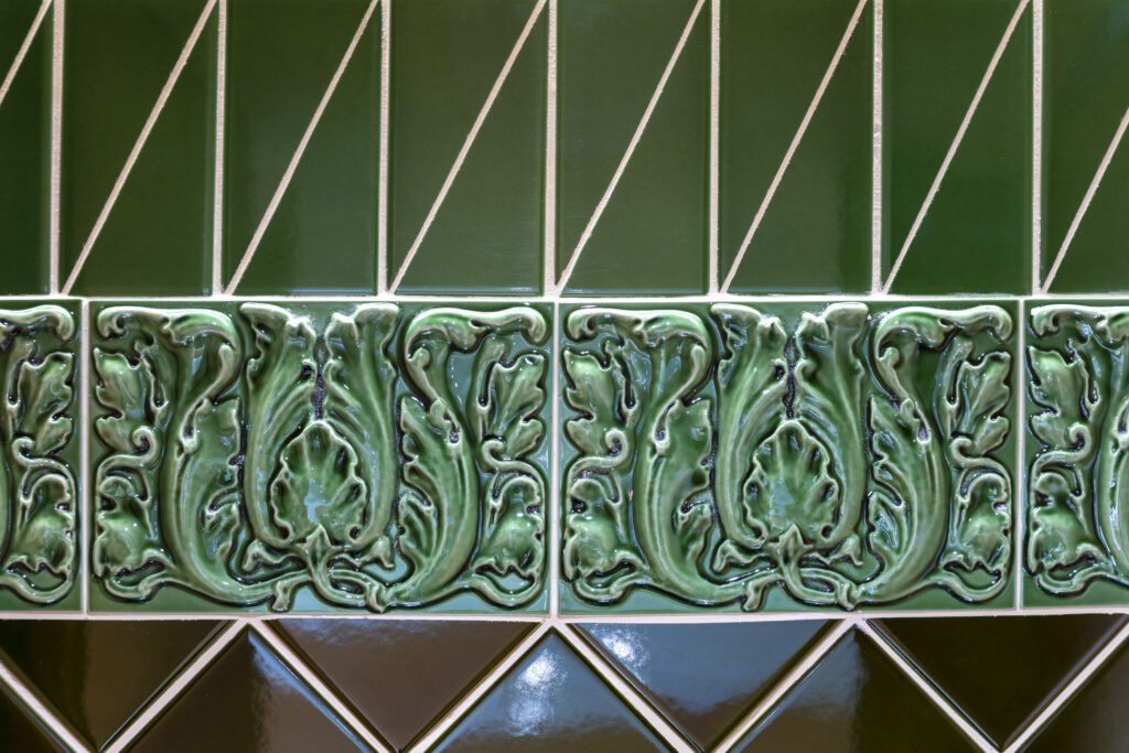 Tiles at Kew Gardens