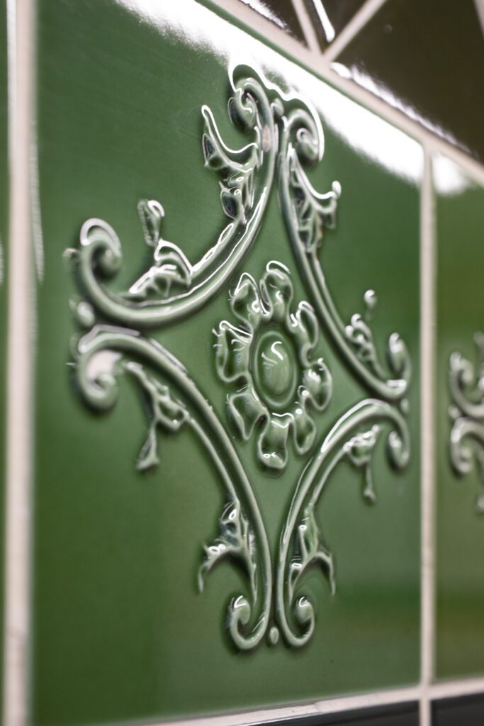Tiles at Kew Gardens