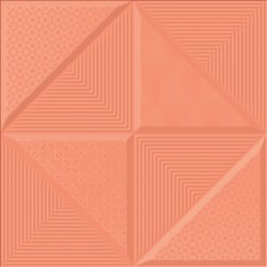 Coral Orange Tile