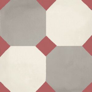 Hidráulico 8sided Berry Patterned Tile