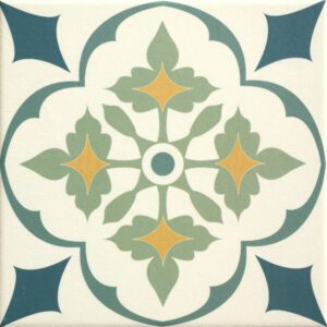 Hidráulico Basilico Patterned Tile