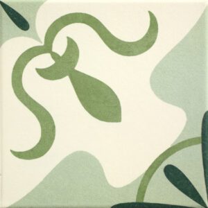 Hidráulico Voluta Patterned Tile