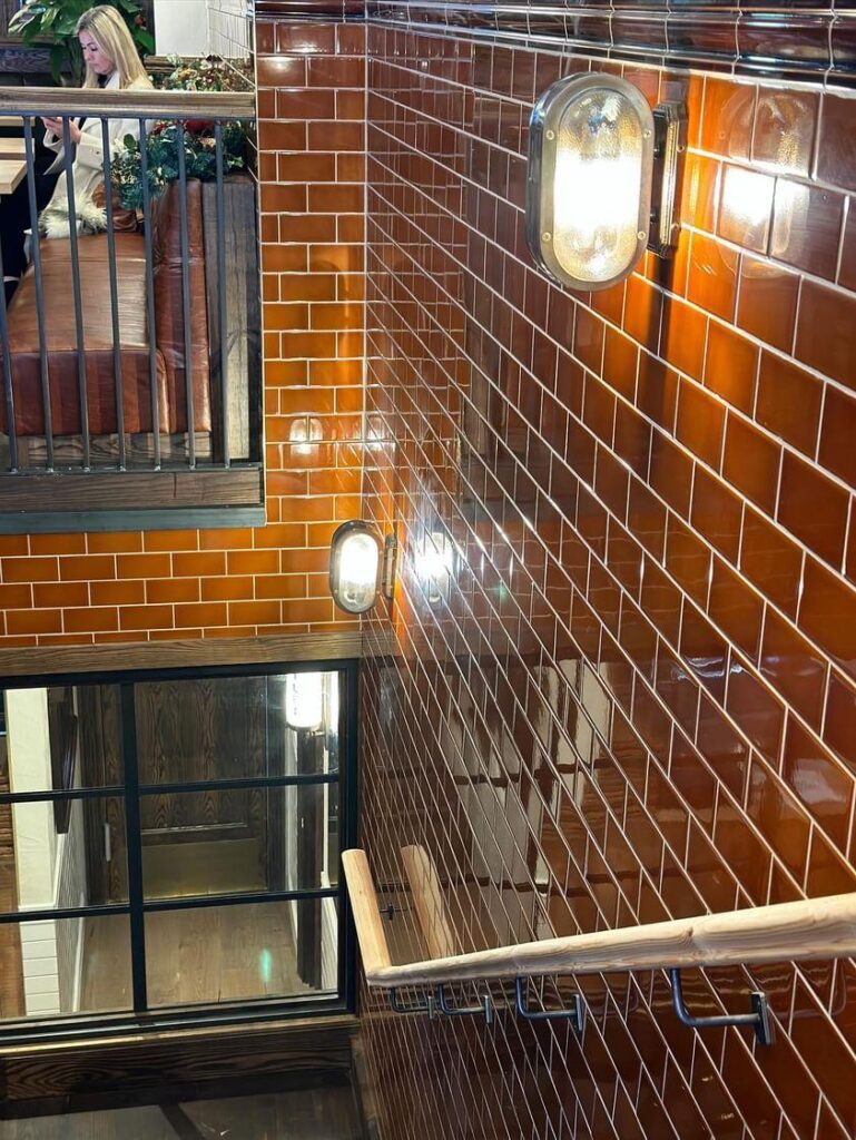 Butchers Tap & Grill - Period Embossed Tiles