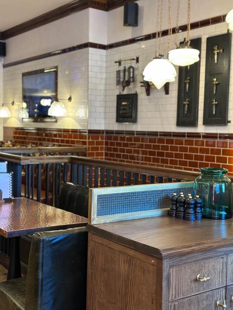Butchers Tap & Grill - Period Embossed Tiles