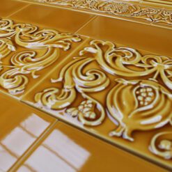 Pomegranate Tile In Honey