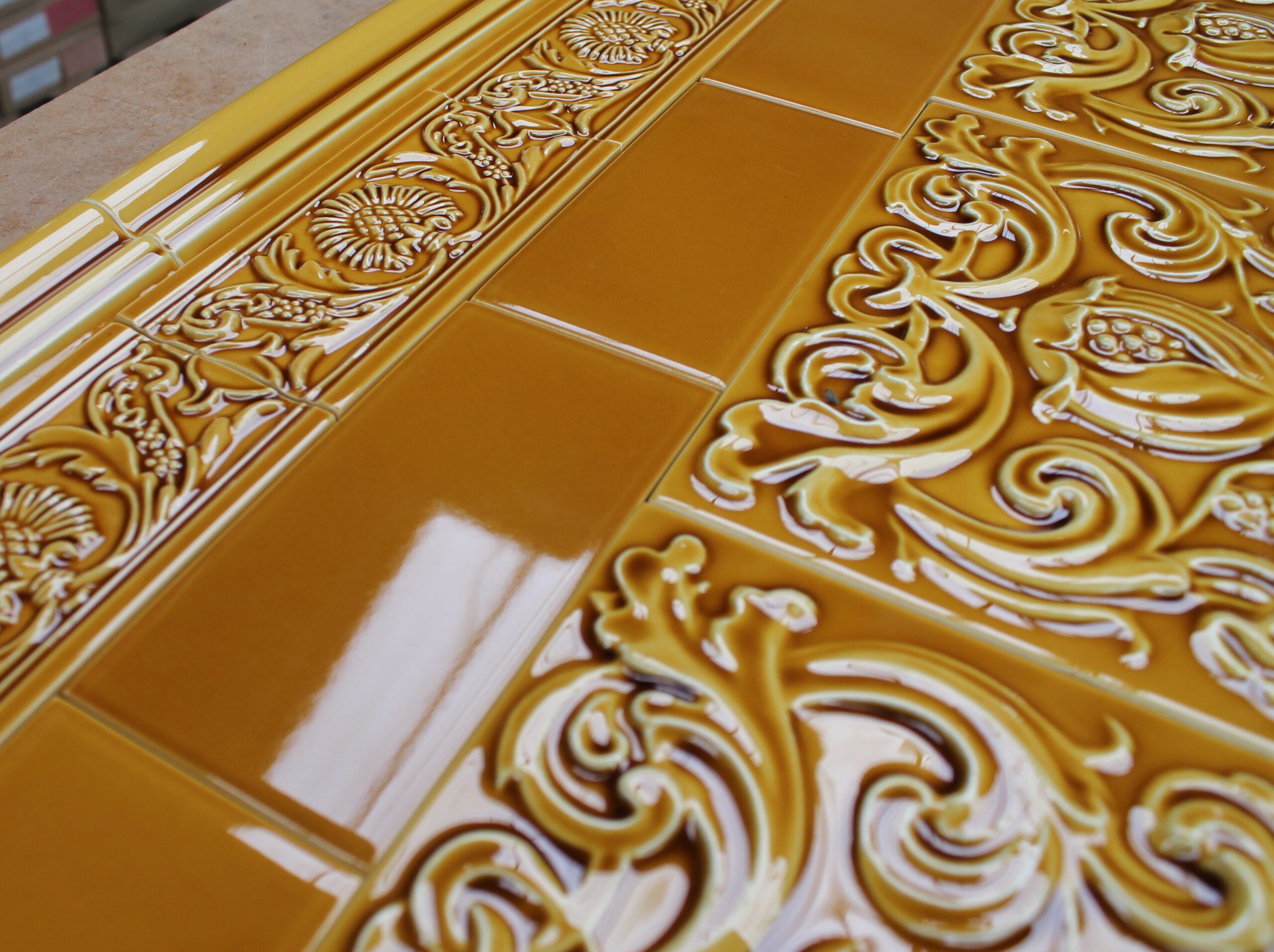 Selection of Honey Tiles